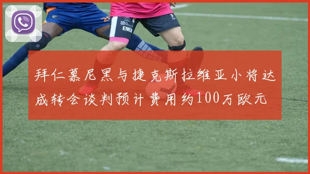 拜仁慕尼黑与捷克斯拉维亚小将达成转会谈判预计费用约100万欧元